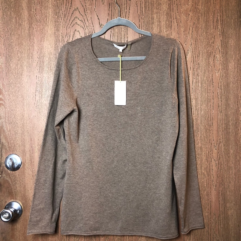 Minnie Rose Cotton Sweater